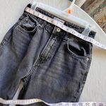 We The Free  People Pacifica High Rise Slim Straight Black Jeans Size 25 Photo 6