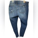 Judy Blue  Jeans Skinny Fit Animal Print Cheetah Leopard Patch Distressed Photo 1