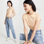 Free People • Night Sky Tee pink stripe Summer Rose baby t shirt Photo 1