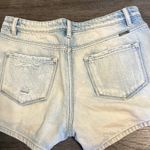 KanCan Light Wash Distressed Women’s Denim Blue Jean Shorts Large Photo 3