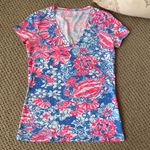 Lilly Pulitzer  Michele Vneck Tee Shirt Size XS Photo 0
