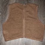 SheIn Cute  brown crop top Photo 1