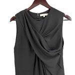 IRO Black Dress Draped Blousy Top with Fitted Skirt Bredy Style FR 34 / US XS Photo 1