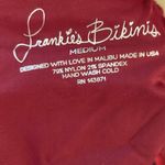 frankie's bikinis Frankie's Malia Bikini Bottom in Maroon NWT Photo 7