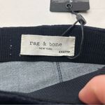 Rag and Bone  Nina High Rise Pull On Pant Side Zippered Slit Blue Rinse SZ XXS‎ NEW Photo 10