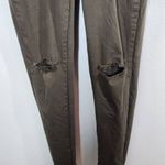 American Bazi Army Green Overalls with Distressing Size Medium Slim-leg Overalls Photo 4