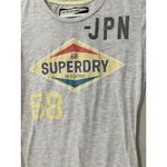 Superdry Limited Edition T Shirt Women's Size M Gray Japan Spirit Vintage Photo 1