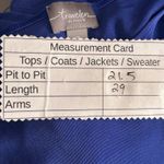 Chicos Womans Slinky Knit Tops XL Blue Photo 7