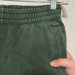 Aerie  On My Way Sweat Shorts Size Small green Photo 4
