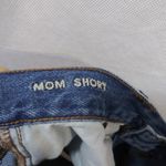 American Eagle  Blue Denim Mom Cuffed Shorts Size 0 Photo 4