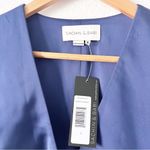 Sachin + Babi Daria Satin Mini Dress in Washed Indigo Photo 1