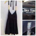 Victoria's Secret VS Bra‎ Tops Halter Swim Top With Gold Trim Photo 2