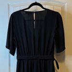 Trixxi Clothing Company Black Metallic Stripe V Photo 4