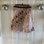Old Navy Skirt Size 6 Brown/Tan/White Photo 4
