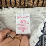 No Boundaries  Boho Smocked Romper Embroidered Geometric Print Juniors XL Summer Photo 3