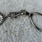 Silver Tone Chain Belt Oval Links Photo 1