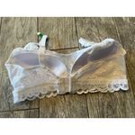 Bali Desire All Over Bra Convertible Large White Wirefree DF6591 NWT Lace Photo 2