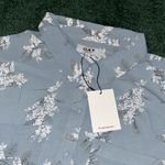 OAT NEW YORK FLORAL COLLARED SHIRT Blue Size XL Photo 1