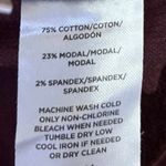 Ann Taylor LOFT Red Corduroy Velvet Velour High Rise Skinny Denim Jeans Pants 26 Photo 5