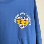 Boxercraft  Women Size Large Long Sleeve LSU Tigers Blue Shirts‎ Photo 2