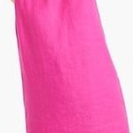 J.Crew Hot Pink Barbie 100% Linen Shift Dress Photo 0