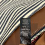 Relic  Fossil Canvas Faux Leather Medium Crossbody Purse Striped Shoulder Bag Photo 8