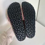 Birkenstock New  Madrid Big Buckle Nubuck Leather Sandals in Soft Pink Photo 4