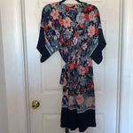 Motherhood Maternity  Kimono Wrap Dress Photo 3