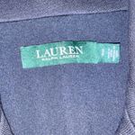 Ralph Lauren Lauren Navy Knit Nautical Jacket Anchor Button Double Breasted Sz S Photo 3