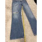 Abercrombie & Fitch Abercrombie Fitch Womens Jeans Flare Bootcut Distressed Light Wash Size 6R Photo 3