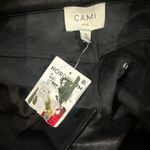 Cami NYC Hanie Vegan Leather Pants NWT Size Small | Black Faux Leather Trousers Photo 8