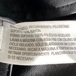 Wild Fable Black Faux Leather Sleeveless Square Neck Zip Up Mini Bodycon Dress S Photo 5