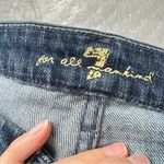 7 For All Mankind  A Pocket Micro Cut Off Jean Shorts Womens 28 Festival Denim Photo 5