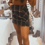 Lulus Plaid Skirt  Photo 0