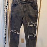 PacSun  Faded Black Jeans Mom Ripped size 27 Photo 0