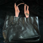 Coach  derby tote bag purse checkered heart lining Photo 0