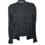 Onyx Nite  Black with silver Metallic Stripes Womens Evening Blazer size medium Photo 8