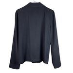 Briggs New York  Vintage Black Small Button Front Moleskin Feel Shacket/J… Photo 1