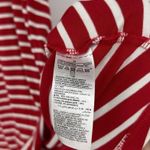 Old Navy Red White Stripe Swing Dress Halter Neck Sleeveless Stretch Size M Photo 8