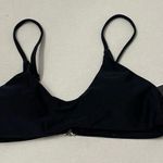 SherryDC Black Scoop Neck Bikini Top Size S New With Tag Photo 2