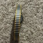 Advance women’s vintage two tone working bracelet watch stretches‎ one size Gold Photo 6