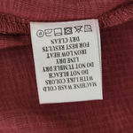 Very J  Pink Ribbed Knit Crop Top Size Medium Dusty Pink Crop Top with Fringe Photo 7