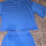 Amazon Blue Loungewear 2 piece set Photo 2