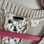 Miss Me  size small beige sweater Photo 3