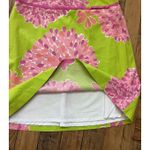 Lilly Pulitzer #23 Women's Green and Pink A Line , Size: 8 Photo 2
