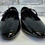 Saint Laurent MaryJane Flats Black Size 8 Photo 5