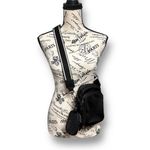 Chico's Chico’s Black Cell Phone Crossbody Bag with Detachable Pouch Adjustable Strap Photo 1