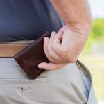 Blocking Trifold Wallet for Men - Genuine Buffalo Leather - Whiskey Visit the IDENTITY STRONGHOLD Store Photo 5