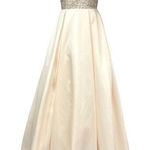 Mac Duggal Candlight Embellished Wedding Prom Gala Formal Classic Gown Size 10 Photo 0