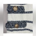 Tuckernuck  Jackie Tweed Shift Dress S NWT Navy Stripe Bouclé Classic Sleeveless Photo 9